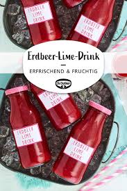 Erdbeer Lime Drink Rezept Oetker Rezepte Erdbeer Rezepte Getranke