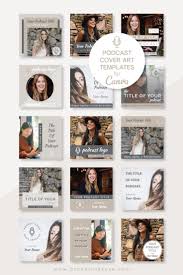 So i am making some changed to my podcast and need to change the name to reflect that. Podcast Cover Art Templates Sienna Photo Pack For Canva Standard License Brand With Ease Podcast Cover Art Podcast Cover Art Template Podcast Cover