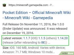 Mit creeping winter kommt bereits das zweite dlc von mincraft dungeons! Minecraft Pe Aktualisieren Wikihow
