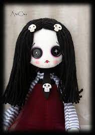 Goth Doll Hair Gothic Dolls Scary Dolls Black Bratz Doll