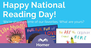 National simultaneous storytime (nss) is held annually by the australian library and information association (alia). Homer On Twitter Happy National Reading Day Here Are A Few Of Our Favorite Books What Are Yours