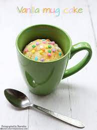 Eggless Vanilla Mug Cake Recipe Moist Vanilla Mug Cake Recipe Recipe Vanilla Mug Cakes Mug Cake Mug Cake Eggless