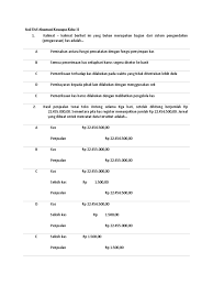 Materi ini diringkas berdasarkan silabus kurikulum. Soal Uas Akuntansi Keuangan Kelas 11 Dan Jawabannya Pdf