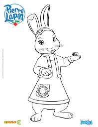 Coloriage Pierre Lapin Coloriage Lily Coloriage Lapin Coloriage Coloriage Dessin Anime