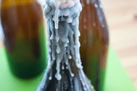 Shows you the steps of how to cut wine… make social videos in an instant: Melted Wax Wine Bottles How To Make A Halloween Decoration Decorating On Cut Out Keep
