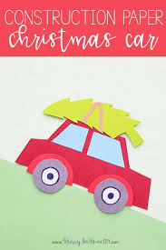 Check spelling or type a new query. Holiday Car Construction Paper Christmas Craft With Printable Template