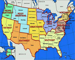 Map Of The United States Regions Road Trip Planning Road Trip Usa Trip Planning