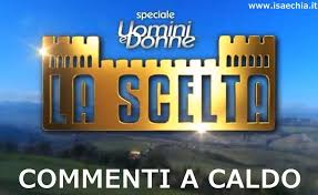 Ho trovato il servizio ottimo, sia nell'ordine che nella spedizione. Uomini E Donne La Scelta Commenti A Caldo 1 03 2019 Isa E Chia