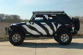 zebra jeep what animal feature will you have on your vehicle when you re painting it safari jeep cool jeep accessories jeep wrangler