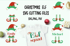 Christmas Elf Svg Cutting Files Graphic By Inkoly Art Creative Fabrica