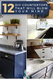No more renting a giant sander and spending hours trying to strip off the old. 12 Diy Countertops That Will Blow Your Mind Designertrapped Com