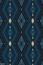 Download Premium Vector Of Seamless Navy Blue Geometric Patterned Blue Background Patterns Geometric Pattern Background Geometric