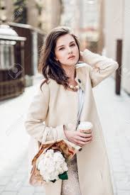 See how you can impro. Girls With Flowers Peonies Street Style Fashion Lifestyle Stylish Beautiful Lady Woman Casual Fancy Stock Photo Picture And Royalty Free Image Image 71256441