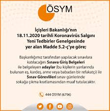 Jan 27, 2021 · türkiye cumhuriyeti ölçme, seçme ve yerleştirme merkezi başkanlığı kurumsal web sitesi • www.osym.gov.tr • ösym Osym Sinava Giris Belgeleri Olanlar Ile Sinav Gorevlileri Kisitlamasindan Muaf Tutulacak