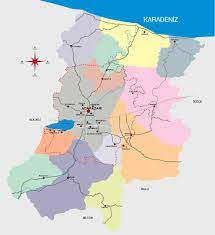 0(264) 888 20 00 faks: Sakarya Map Turkey