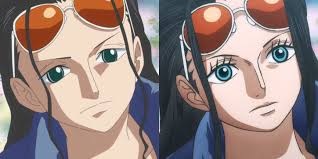 One Piece Remaster fixed the drunken eyes of Robin 👀👀 #onepiece  #onepieceanime