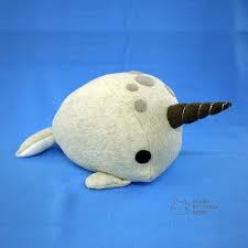 Narwhal Plush Toy By Plush Master Sewing Pattern Sewing Stuffed Animals Stuffed Toys Patterns Stuffed Animal Patterns