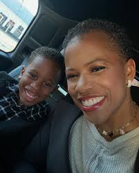 Our boy is off to Pre-K! 🖤🦁 He insisted