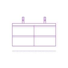 Not all vanity units have to be attached to the wall, though, as their name suggests. Bathroom Vanities Dimensions Drawings Dimensions Com