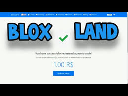 It is basically the official currency that anyone uses in roblox to purchase and get. Bloxland Promo Codes 2020 List