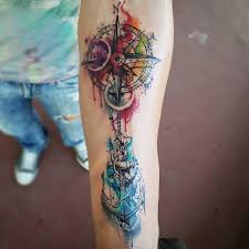 We all know how tough it is to travel by sea. Compass Tattoo For Men Leg Tattoo Designs Ideas