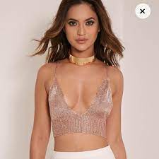 Metallic Bralette Quality Assurance Protein Burger Com