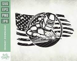 Welding Usa Flag Svg American Welder Svg Welding Steel Metal Etsy In 2021 Welding Stickers Welding Helmet Designs Welder Tattoo