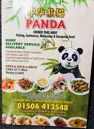 Family friendly yet also grand enough for the best business lunch or celebration, chinese food is one of the best cuisines! Panda Chinese Takeaway In Livingston Restaurant Reviews