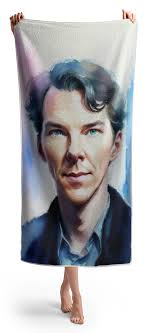 Benedict Cumberbatch Beach Towels for Sale