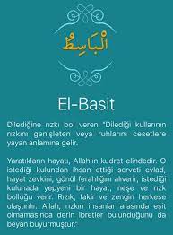 diledigine rizki bol veren diledigi kullarinin rizkini genisleten veya ruhlarini cesetlere yayan anlamina gelir yaratikl allah ilahm veren alintilar dualar