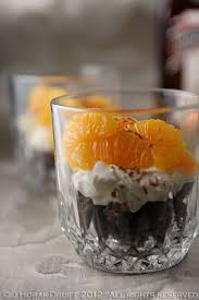 Chocolate Orange Trifle In A Glass Recipe Chocolate Orange Desserts In A Glass Food