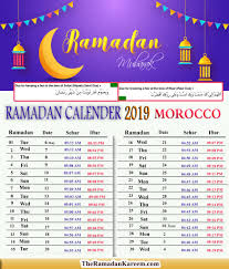 The word 'ramadan' has its roots in the. Morocco Ramadan Timetable 2019 Calendar Fasting Prayer Timing 2021