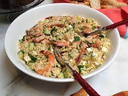 Ina garten pasta salad orzo. Two Salads Adapted From Ina Garten Roasted Shrimp And Orzo And Beets With Orange Vinaigrette C H E W I N G T H E F A T