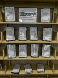 Pick Up Lines Library Display Book Display Library Book Displays School Library