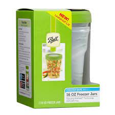 Can i use ball canning jars in the freezer? Ball Jar Plastic Pint Freezer Jars With Snap On Lids 16 Ounces 2 Count Buy Online In Bahamas At Bahamas Desertcart Com Productid 178633348