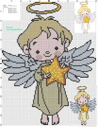 The stitch count is 255w x 259h. Christmas Angel Cross Stitch Pattern Free Cross Stitch Patterns Simple Unique Alphabets Baby