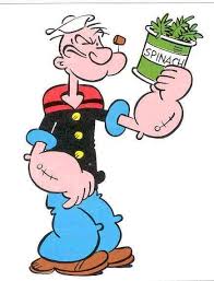 Popeye Der Seemann Schopfte Seine Kraft Aus Spinat Spinat Ist Lecker Cartoon Tv Popeye The Sailor Man Old Cartoons