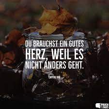 Du Brauchst Ein Gutes Herz Weil Es Nicht Anders Geht