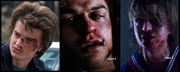 stop steve abuse : r/StrangerThings