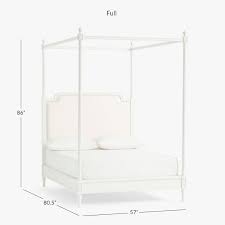 Once, canopy beds were preferred by the upper course that might afford this luxurious piece of furniture. Colette Teen Canopy Bed Pottery Barn Teen