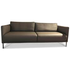 Unkonventionell im look, konventionell in höchster qualität made im schwarzwald. Sofa Cara Leder Grau Taupe Rolf Benz Sofas Gunstig Kaufen Mobelfirst