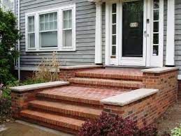 Entrance Staircase Designs To Beautify Homes And Improve Curb Appeal Brick Steps Front Porch Steps Porch Steps