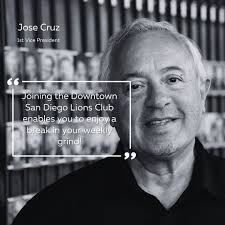 💼 Take a Break, Make a Difference! 💼 Our 1st Vice President, Jose Cruz,  reminds us all that joining the Downtown San Diego Lions Club is more than  just a community commitment—it's