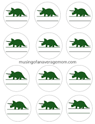 musings of an average mom free dinosaur school name labels