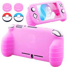 Free shipping on orders over $25 shipped by amazon. Amazon Com Yorha Handle Grip Soft Silicone Rubber Protective Cover Case Pink X 1 And Thumbsticks X 4 For Nintendo Switch Lite 9 2019 Slim Model Video Games