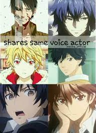 This Voice Actor Is Sure Amazing Eren Attack On Titan Ayato Tokyo Ghoul Yukine Noragami Kou Ao Haru Ride Rentaro B Anime Kyojin Sword Art Online