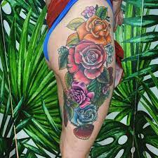 Small flower branch tattoo behind neck is covered up with big mandala tattoo design. 55 Great Cover Up Tattoo Ideas And Guide Saved Tattoo