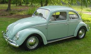 Image result for Pastel Green 1949 Beetle