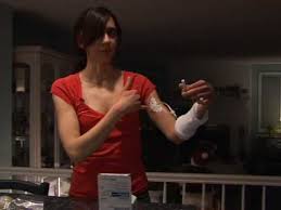Monica Explains Taking Iv Antibiotics For Chronic Lyme Disease Youtube