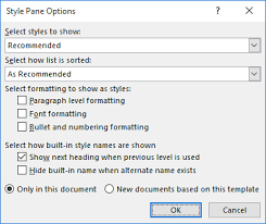 Reformatting A Document With Messed Up Styles Microsoft Word
